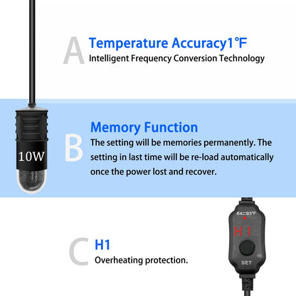 Yofoths heater external temperature controller close up