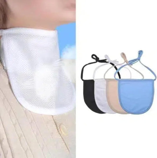 CRAZY ROSA Tracheostomy Stoma Covers 4 Pack front view for post-surgery protection.
