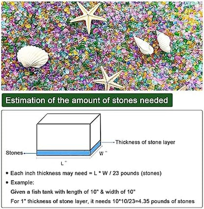 BXI small glass gravel for craft projects
