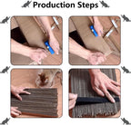 Ergonomic blue DIY cardboard cutting tool for pet owners