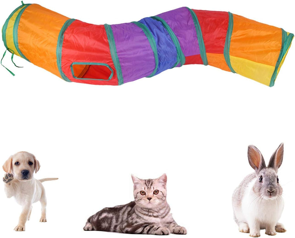 Close up view of durable polyester fabric and hanging toy balls