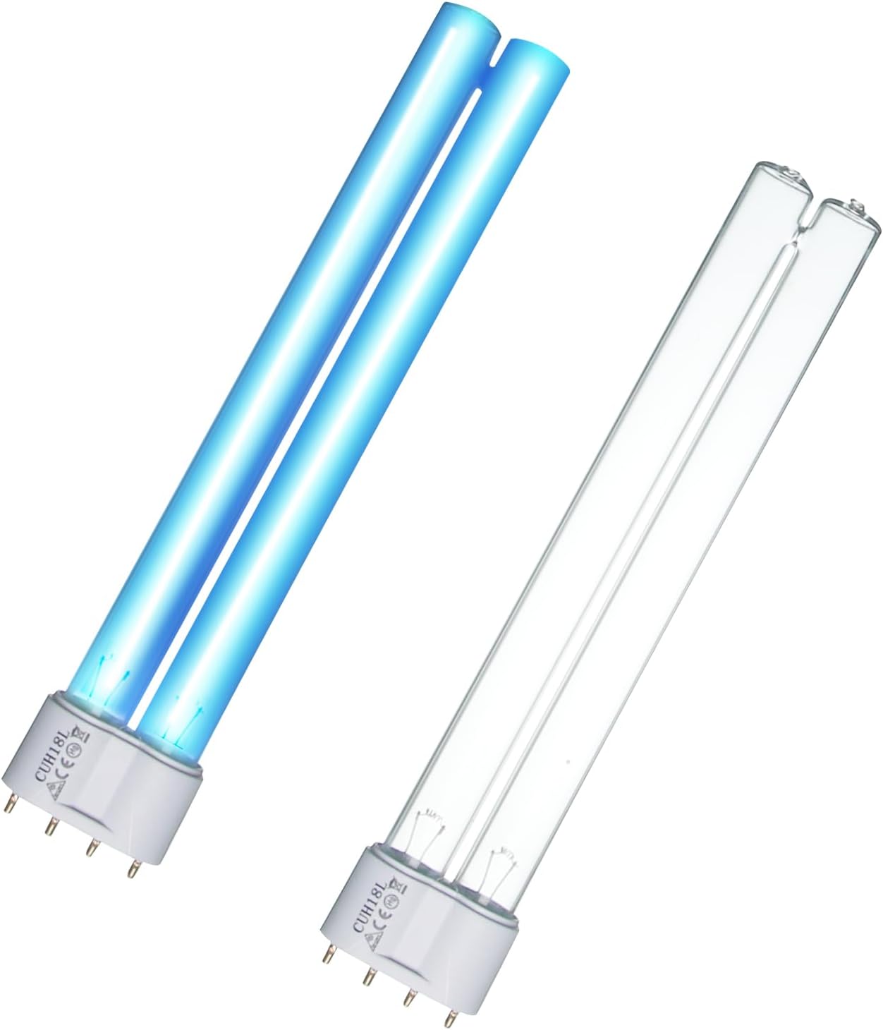 9W UV Light Bulb, Outdoor Pond UV Light Clarifier Compatible with JUP-01 UVE9 CF400 CF500 UVCP-9, Light for Fish/TurtleTank/Aquarium, 2 PCS 9W Pond Lights for G23 Base - Image 11