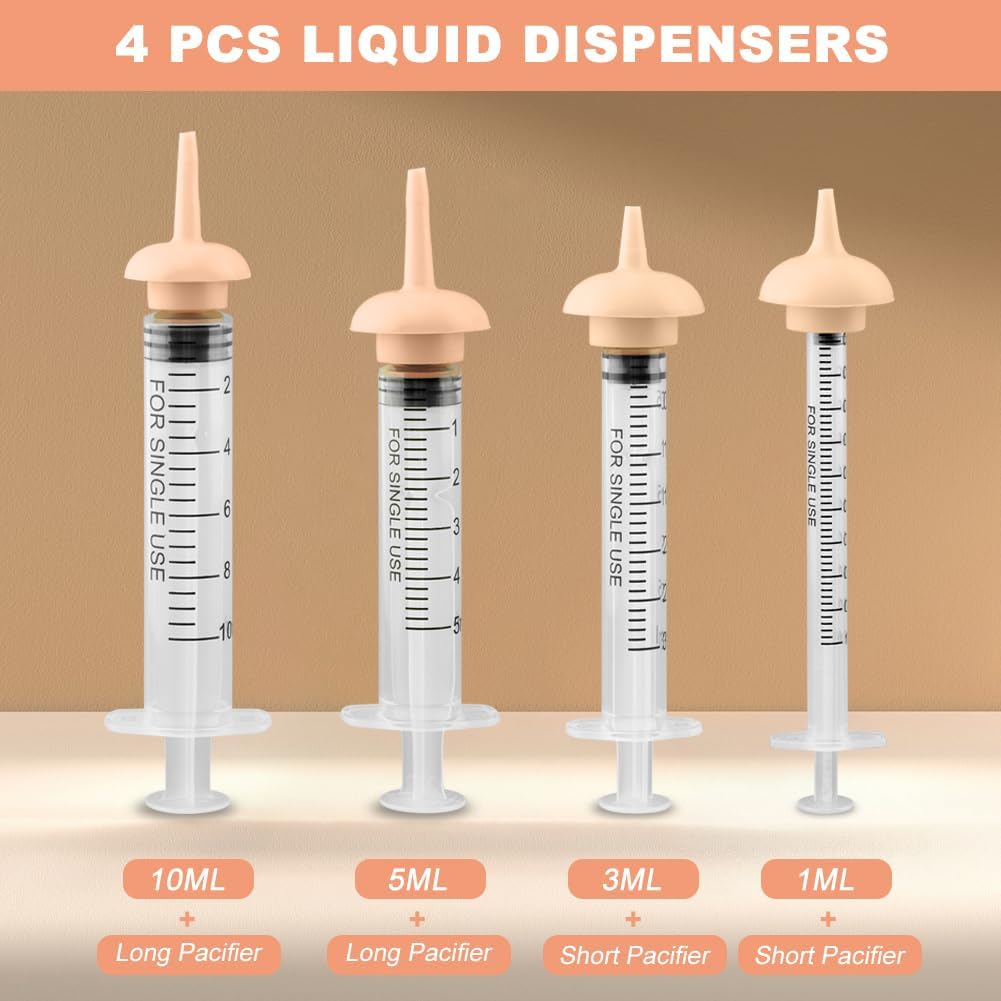 Small animal formula dispenser funnel and measuring cup