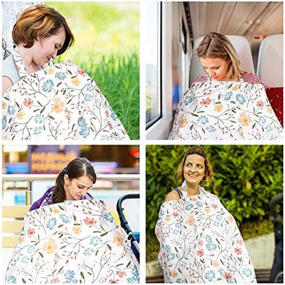 Folded Yoofoss nursing cover for travel
