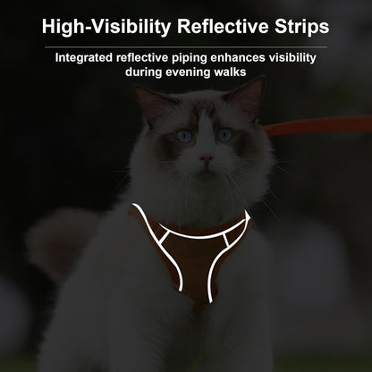 Step in pink pet harness with quick release buckle