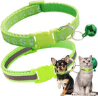 Red Breakaway Cat Collar with Bells, 2 Pack Kitten Collar with Bells, Break Away Cat Collar for Girl Cats Female Kitty - Image 9