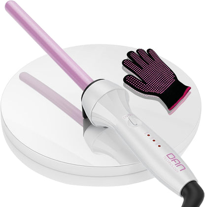 Dan Technology 1/2 inch thin curling wand front view for tight curls