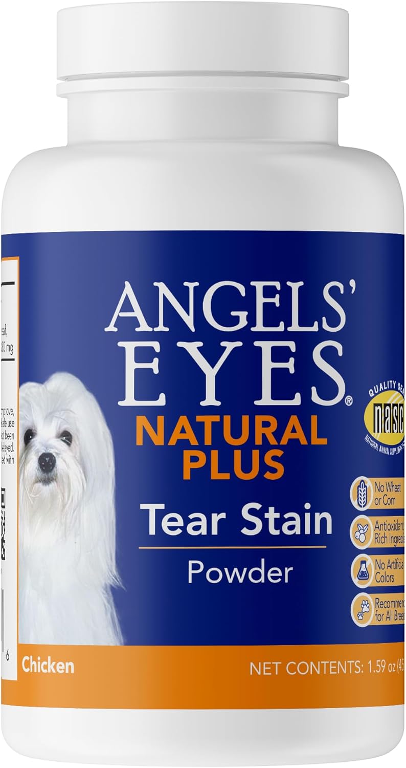Natural beef flavored pet supplement powder close up detail