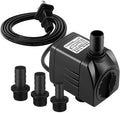 SongLong Submersible Water Pump front view showing adjustable flow dial.