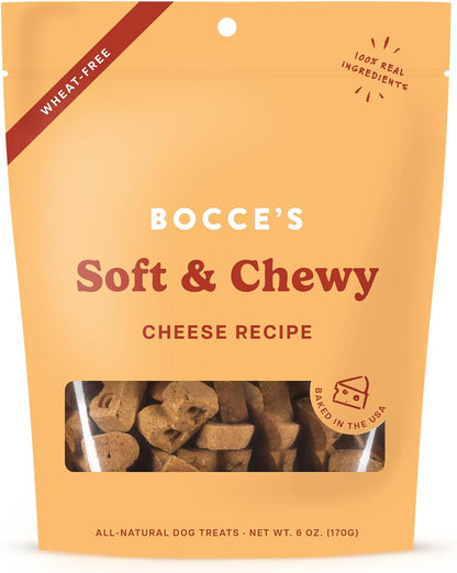 Bocce's Bakery Oven Baked PB & Banana Recipe Treats for Dogs, Wheat-Free Everyday Dog Treats, Real Ingredients, Baked in The USA, Natural Soft & Chewy Cookies, Peanut Butter & Banana, 6 oz - Image 11