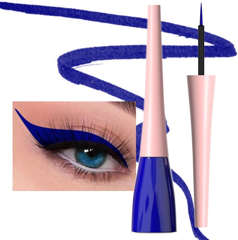 Evpct dark blue liquid eyeliner front view showing precision packaging