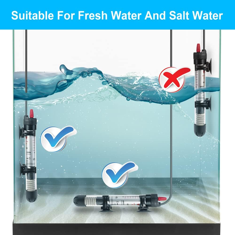 Packaging of DaToo 50 Watt aquarium heater