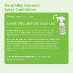 DermAllay pet skincare spray bottle side profile
