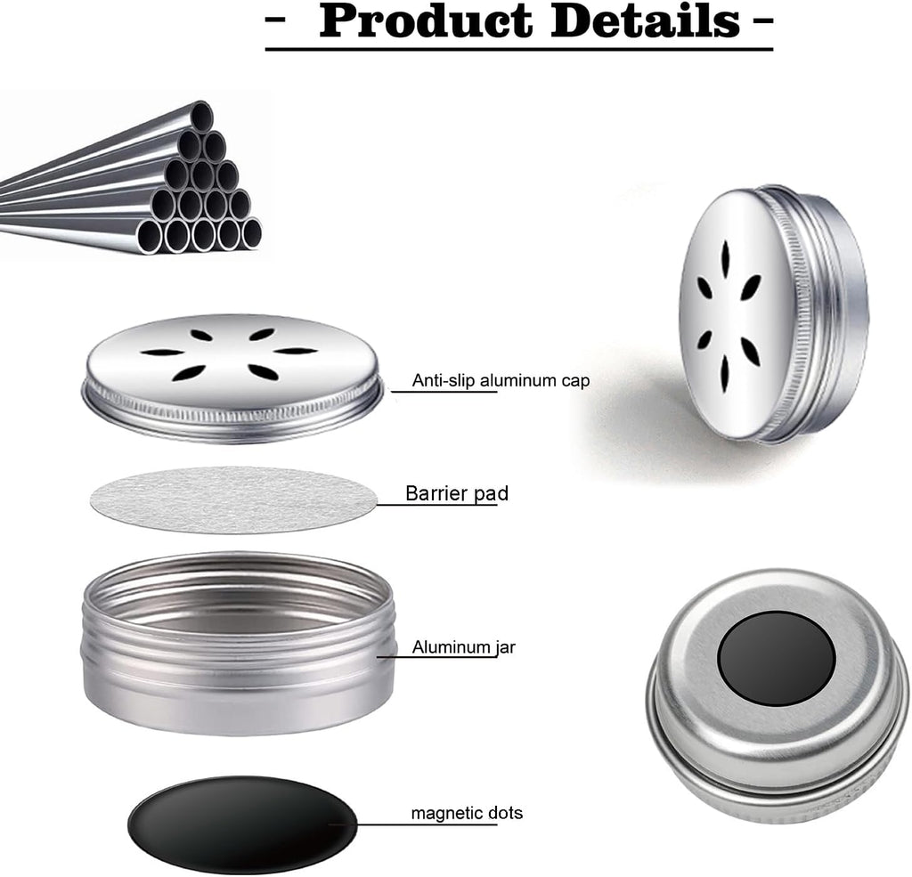 Small metal tins for dog hide and seek brain games