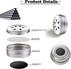 Small metal tins for dog hide and seek brain games