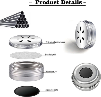 Small metal tins for dog hide and seek brain games