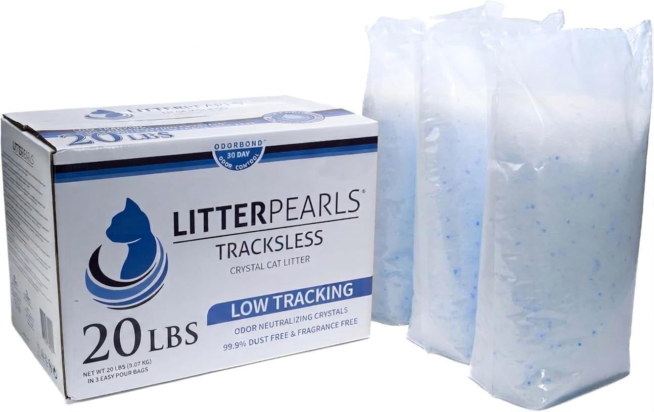 Litter Pearls Micro Fresh Scented Non-Clumping Crystal Cat Litter with Odorbond, 7 lb - Image 11