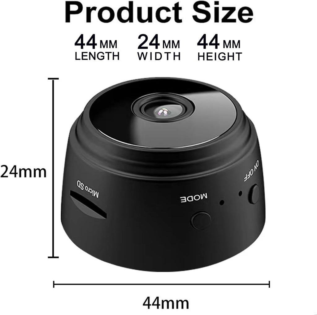 Zmdcam surveillance camera magnetic mounting feature