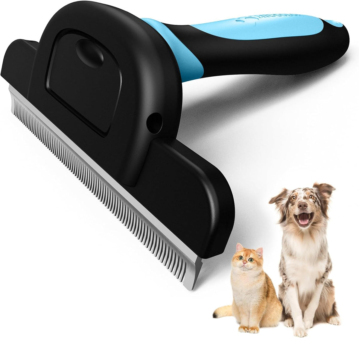 MIU COLOR Pet Grooming Brush, Deshedding Tool for Dogs & Cats, Effectively Reduces Shedding by up to 95% for Short Medium and Long Pet Hair - Image 12