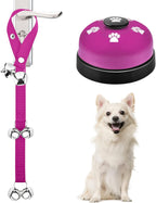2 Pack Dog Doorbells, Pet Training Bells for Go Outside Potty Training and Communication Device Large Loud Dog Bell Cat Puppy Interactive Toys Adjustable Strap Door Bell - Image 12