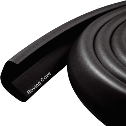 Roving Cove HeftyFit Edge Protector Onyx Black front view