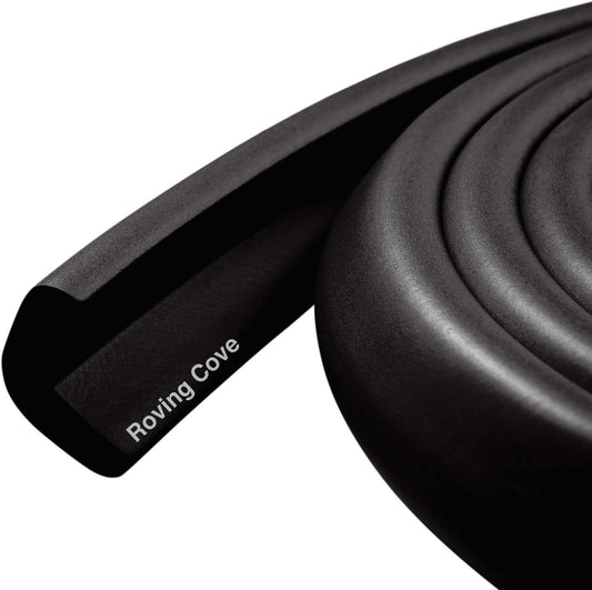 Roving Cove HeftyFit Edge Protector Onyx Black front view