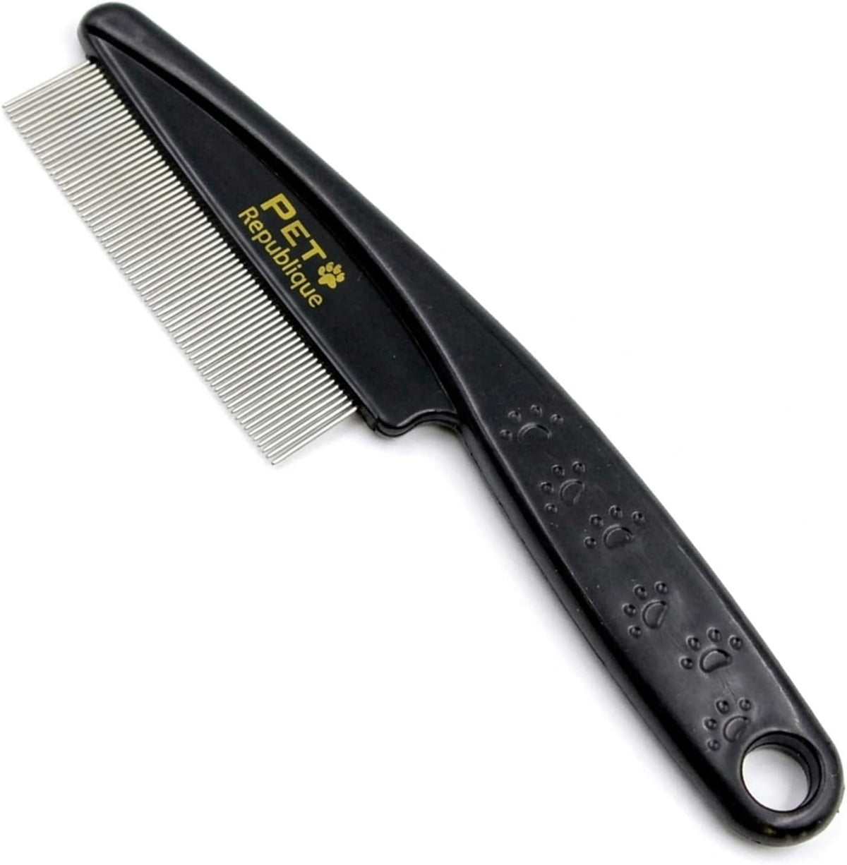 Pet Republique Dog and Cat Flea Comb front view for pet grooming