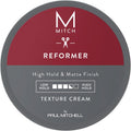 Paul Mitchell MITCH Reformer Texture Cream front view matte hair putty for men
