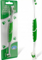 Pet Toothbrush for Dogs, Cats with Soft Bristles - Easy Teeth Cleaning & Dental Care, Non Slip Dual Head Dog Toothbrush for Medium & Large Pets, Toothpaste Not Included, Pack of 1 - Image 11