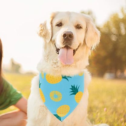 EXPAWLORER adjustable hawaiian pet bibs for heat relief