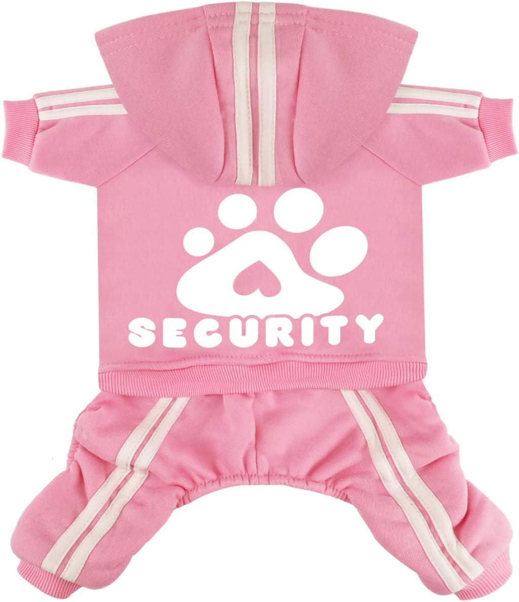 Dog Hoodie Security Clothes 4 Legs Jumpsuit Sweatshirt Hoodies Soft & Warm Dog Outfit Pullover Winter Clothes Sweater for Small Medium Large Dogs Cats (Gray, Medium) - Image 11