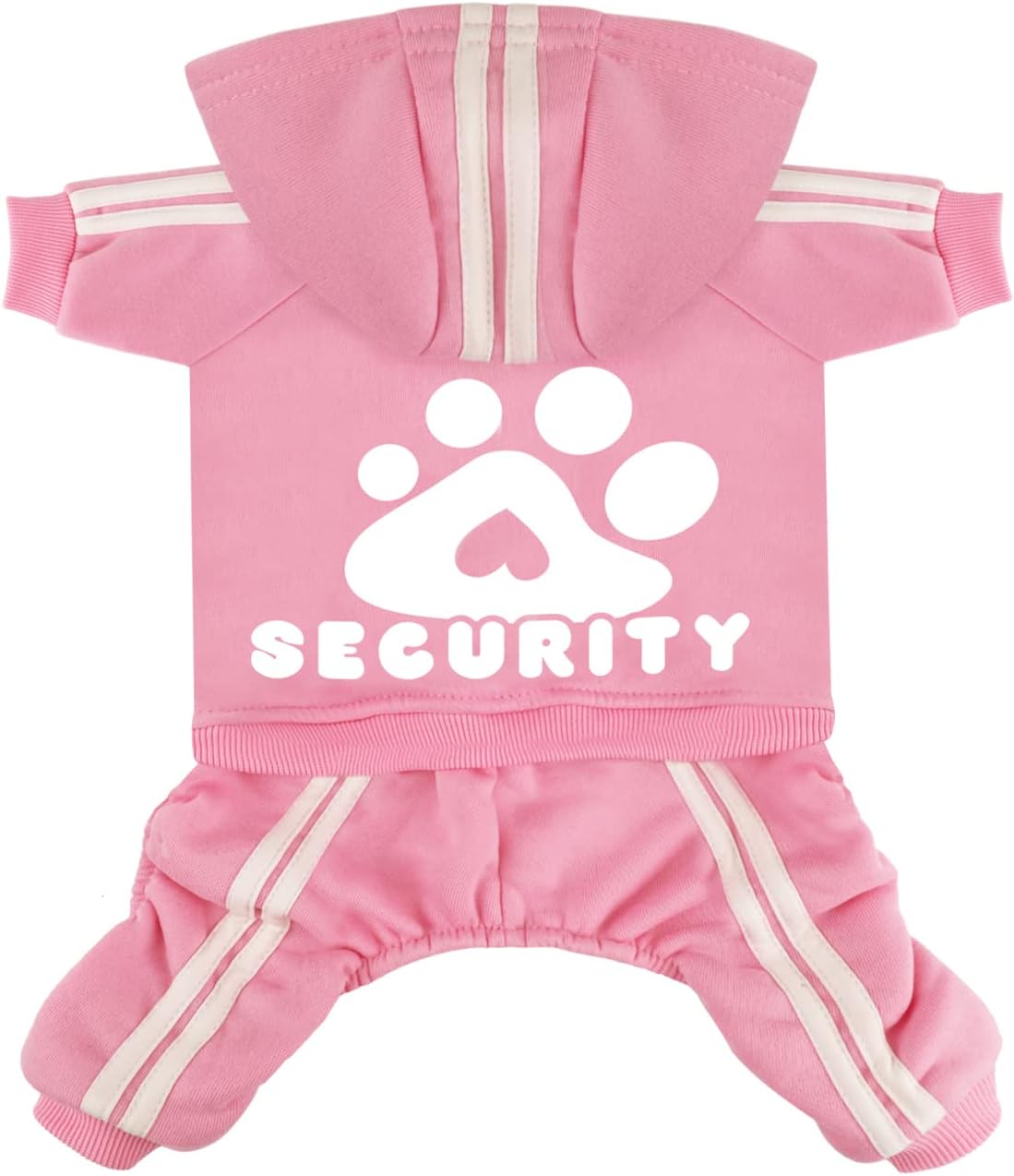 Dog Hoodie Security Clothes 4 Legs Jumpsuit Sweatshirt Hoodies Soft & Warm Dog Outfit Pullover Winter Clothes Sweater for Small Medium Large Dogs Cats (Gray, Medium) - Image 11