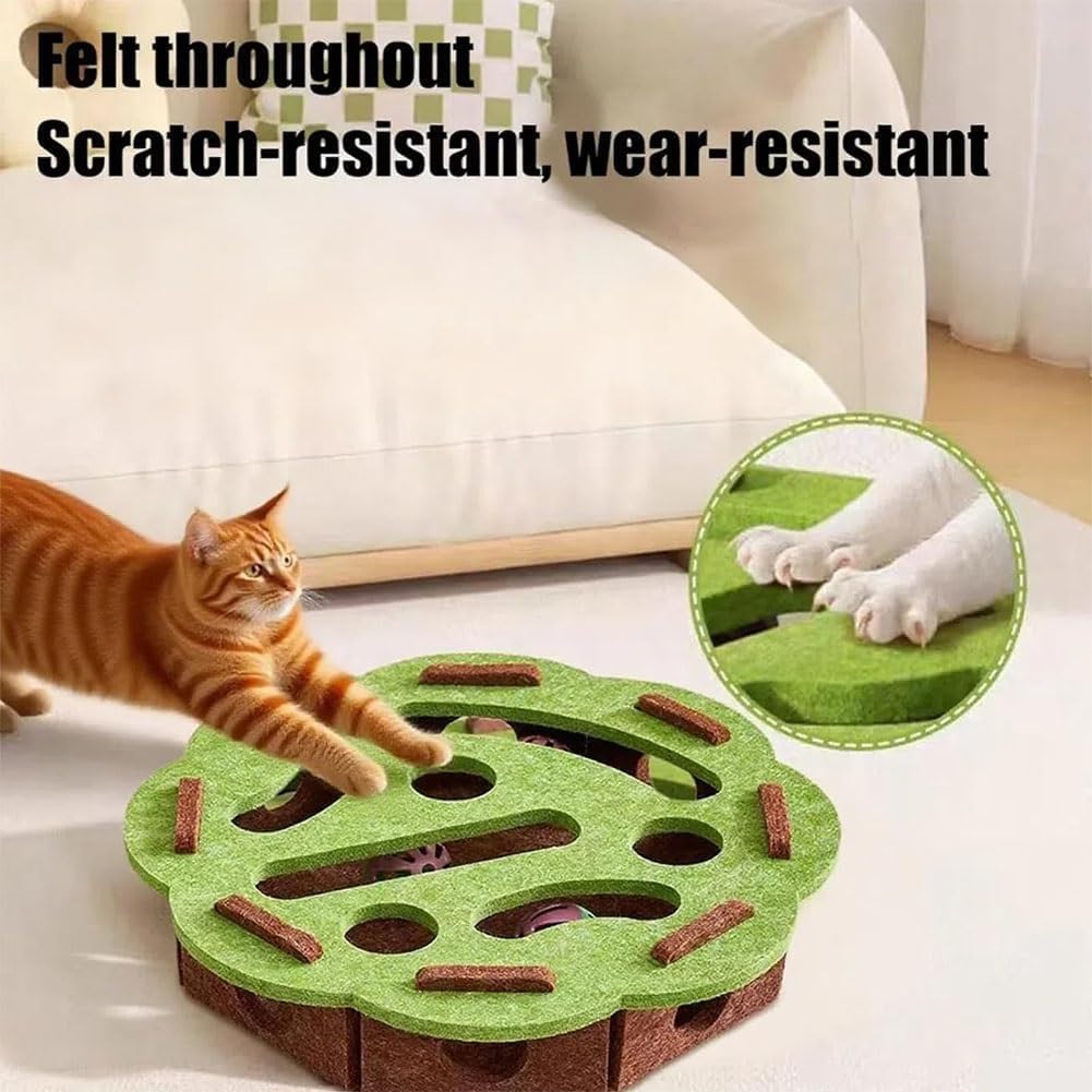 Close up of the internal sandpaper surface of the LCSICY stress free alternative scratcher.