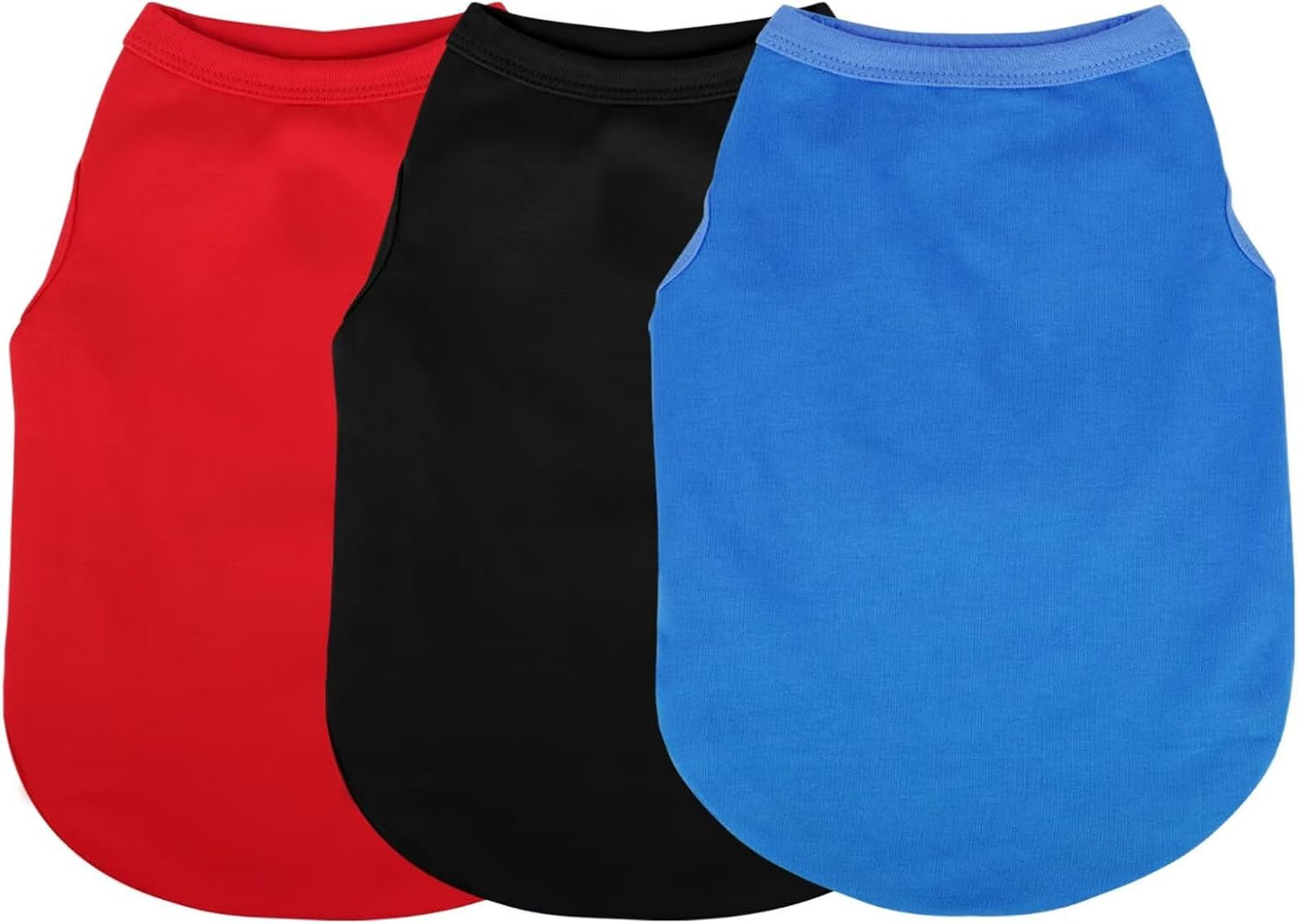 Upgrade Your Pup's Wardrobe: Sleek Solid-Colored Dog Shirt Tank Top, Perfect for Small to Medium Dogs, Offering Simple Style and Comfort Black M - Image 12