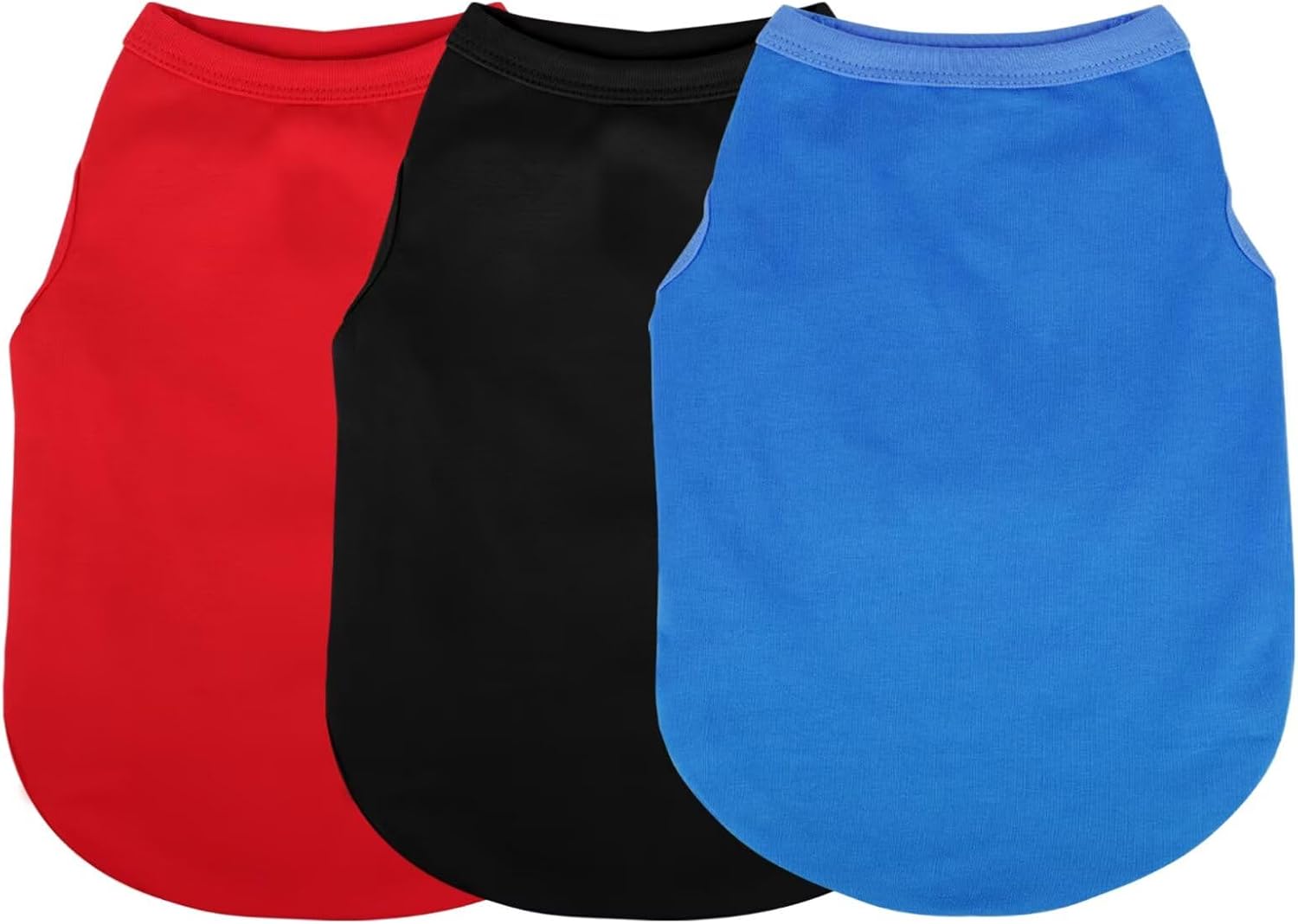 Upgrade Your Pup's Wardrobe: Sleek Solid-Colored Dog Shirt Tank Top, Perfect for Small to Medium Dogs, Offering Simple Style and Comfort Black M - Image 12