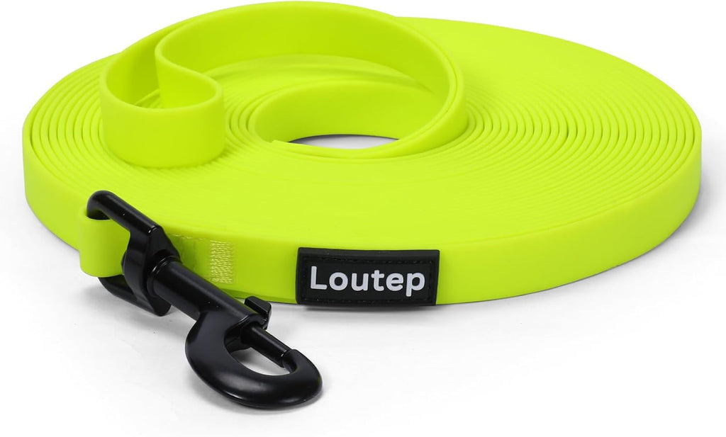 Waterproof Dog Leash 10ft, 16ft, 30ft, 50ft PVC Recall Long Line Dog Leash Beach Swimming Tracking Training Dogs Lead for Small, Medium and Large Dogs - Image 12
