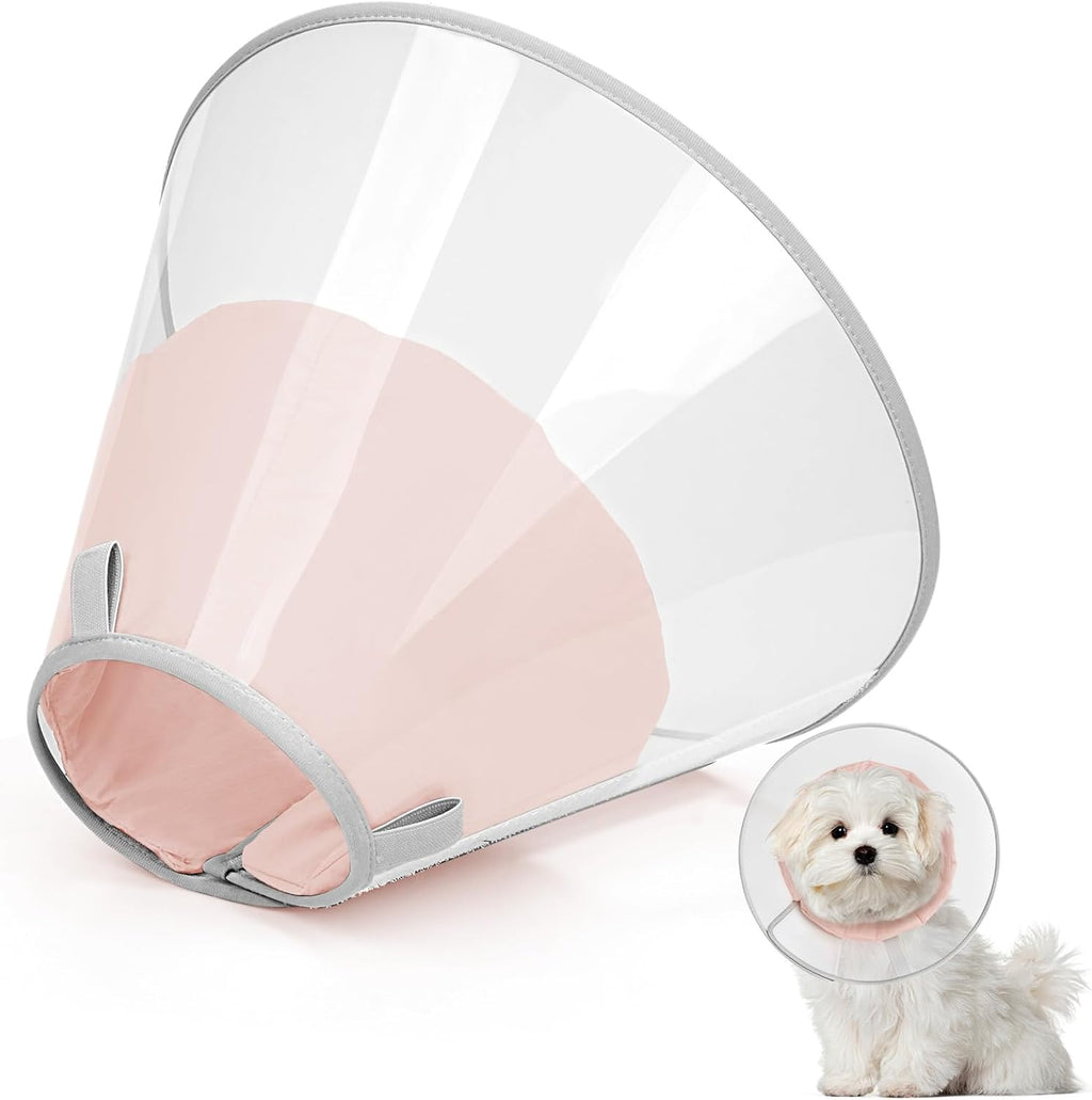 Dog Cone Collar to Stop Licking with Soft Liner, Comfortable Elizabeth Recovery Collar for Large Medium Dogs After Surgery, Pet Neck Head Cone Alternative,L - Image 11