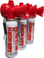DogHorn XL Air Horn for Dogs. Stop Aggressive Dogs, Scare Coyotes, Bear, & Other Wild Animals! Effective Training Tool & Outdoor Safety Alarm for Hiking, Biking, Camping, Boating, & More! (Pack of 1) - Image 10