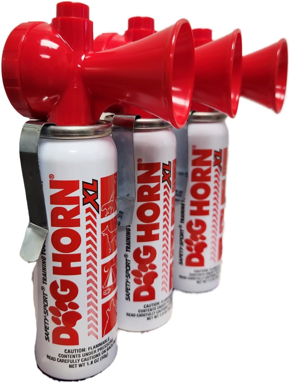DogHorn XL Air Horn for Dogs. Stop Aggressive Dogs, Scare Coyotes, Bear, & Other Wild Animals! Effective Training Tool & Outdoor Safety Alarm for Hiking, Biking, Camping, Boating, & More! (Pack of 1) - Image 10