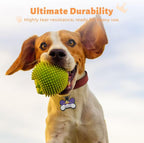 Soundless bone shaped pet identity tag for dogs and cats
