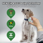Natural flea and tick repellent basketball design clip