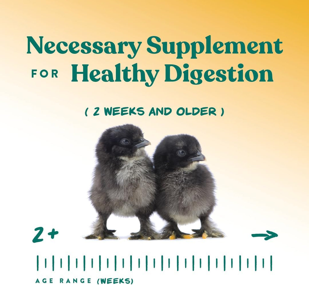 Manna Pro poultry digestive health supplement bag displaying the no artificial ingredients seal