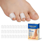 Pnrskter Toe Protectors front view of 30 piece small gel sleeve set