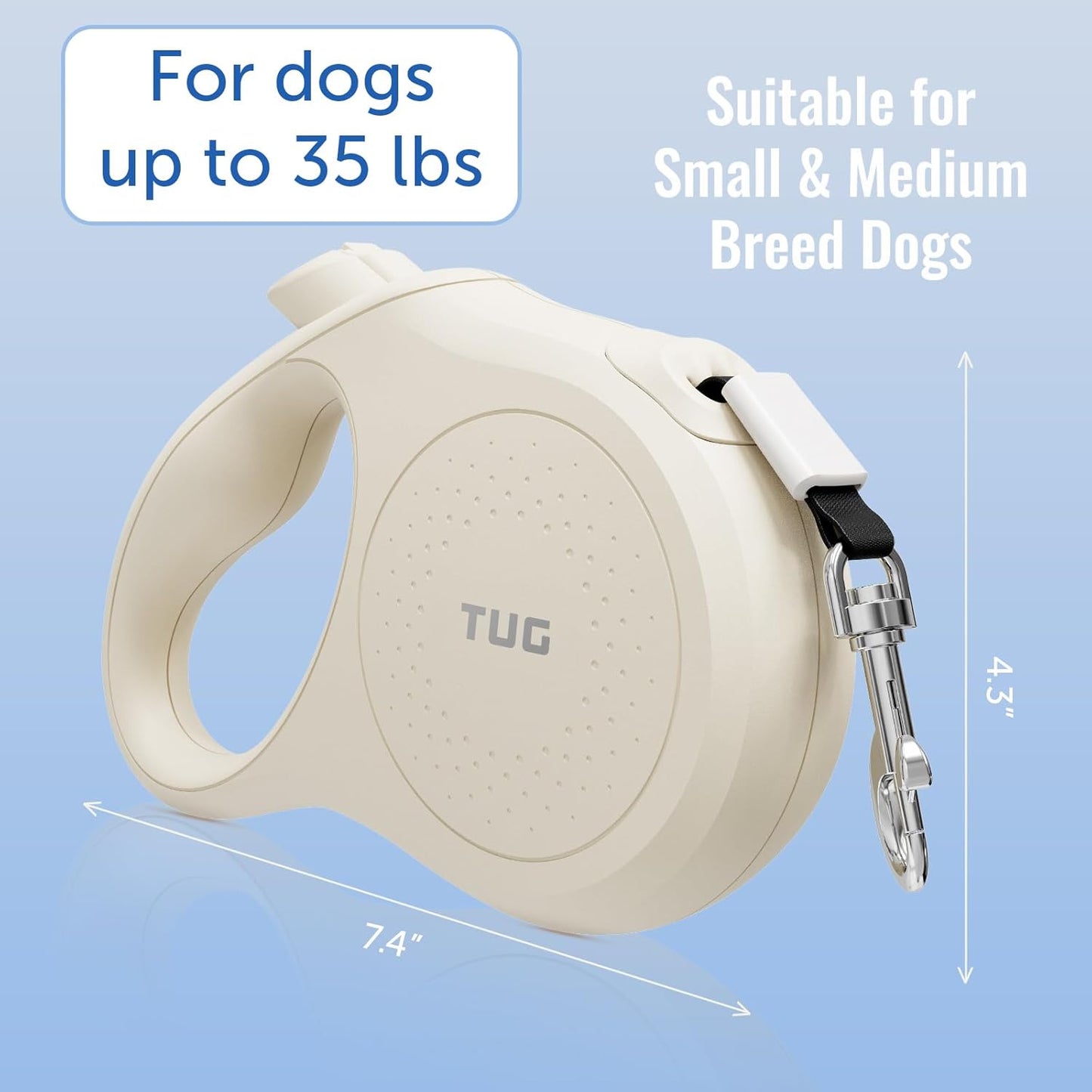 Close up of TUG Quest 360 degree swivel mechanism