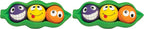 Multipet 4-in-1 squeaking latex puzzle toy for small and medium dogs