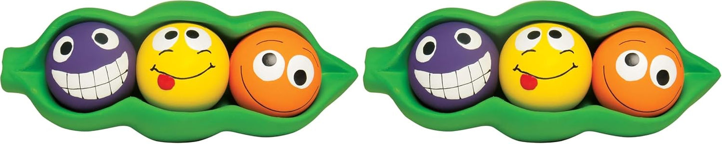 Multipet 4-in-1 squeaking latex puzzle toy for small and medium dogs