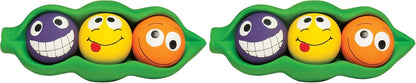 Multipet 4-in-1 squeaking latex puzzle toy for small and medium dogs