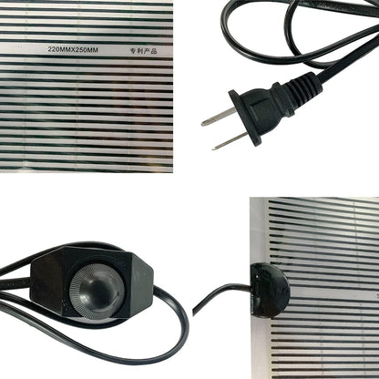 Waterproof surface of APlayfulBee terrarium heating mat