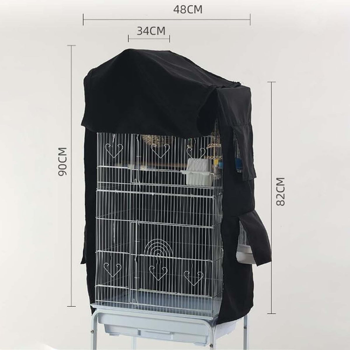 Baoblaze pet bird cage cover used for nighttime sleep protection