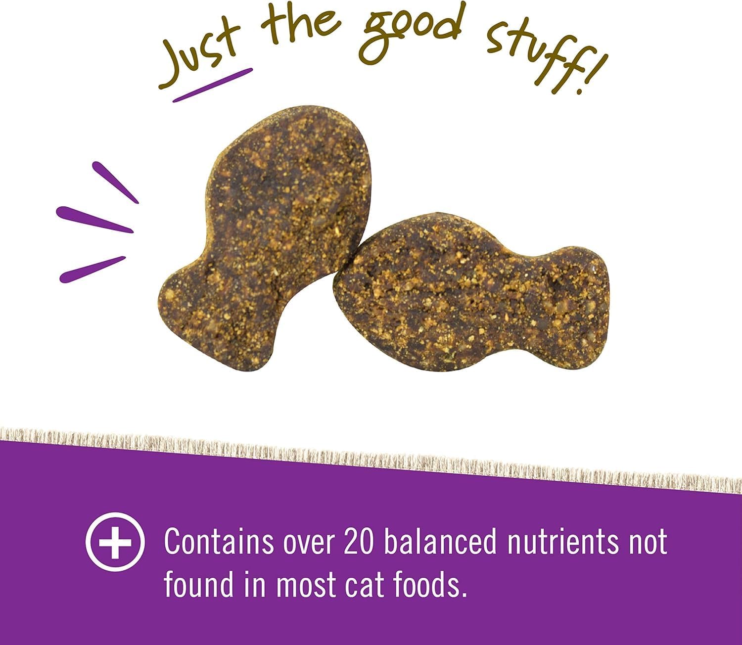 Close up of Pet Naturals soft chew texture for cats